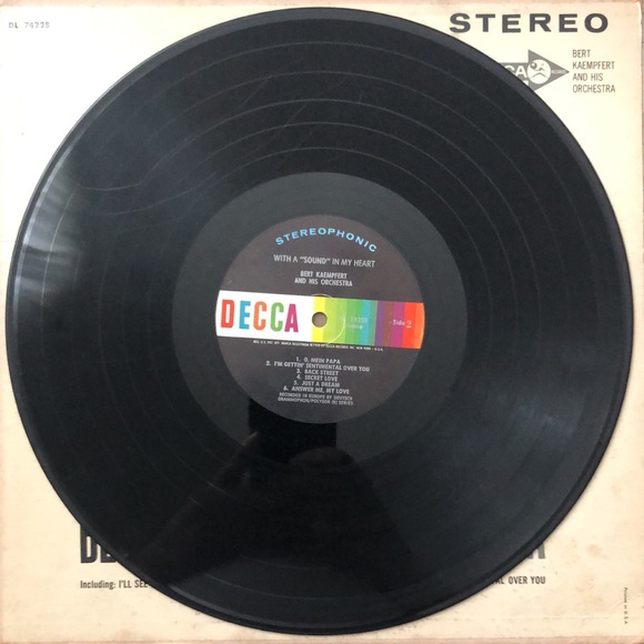 Bert Kaempfert With A Sound In My Heart Vinyl Lp '61 - Picture 7 of 9